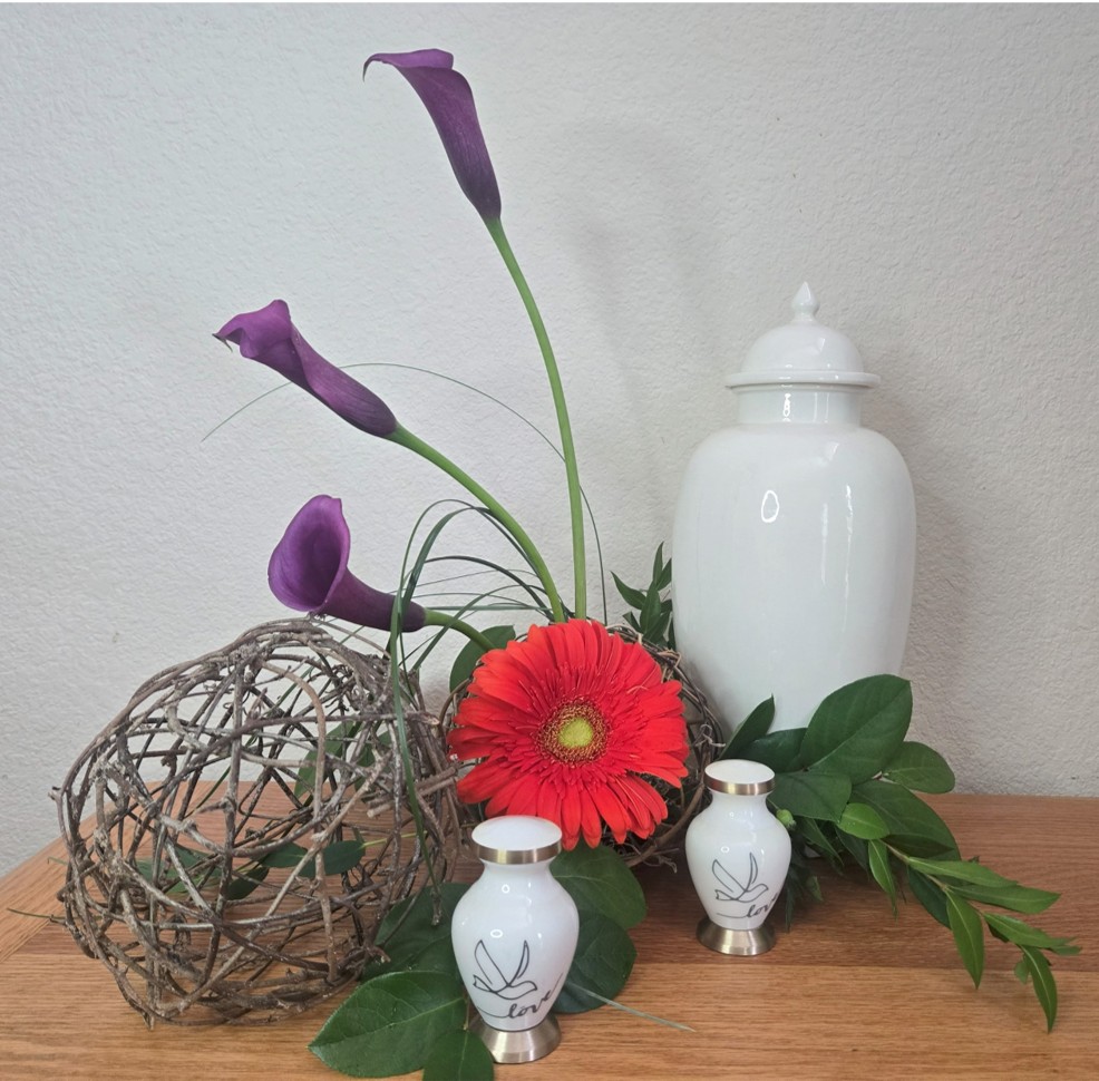 Simplicity floral tribute